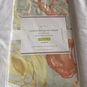 Pottery Barn Nantucket standard pillow sham/RARE